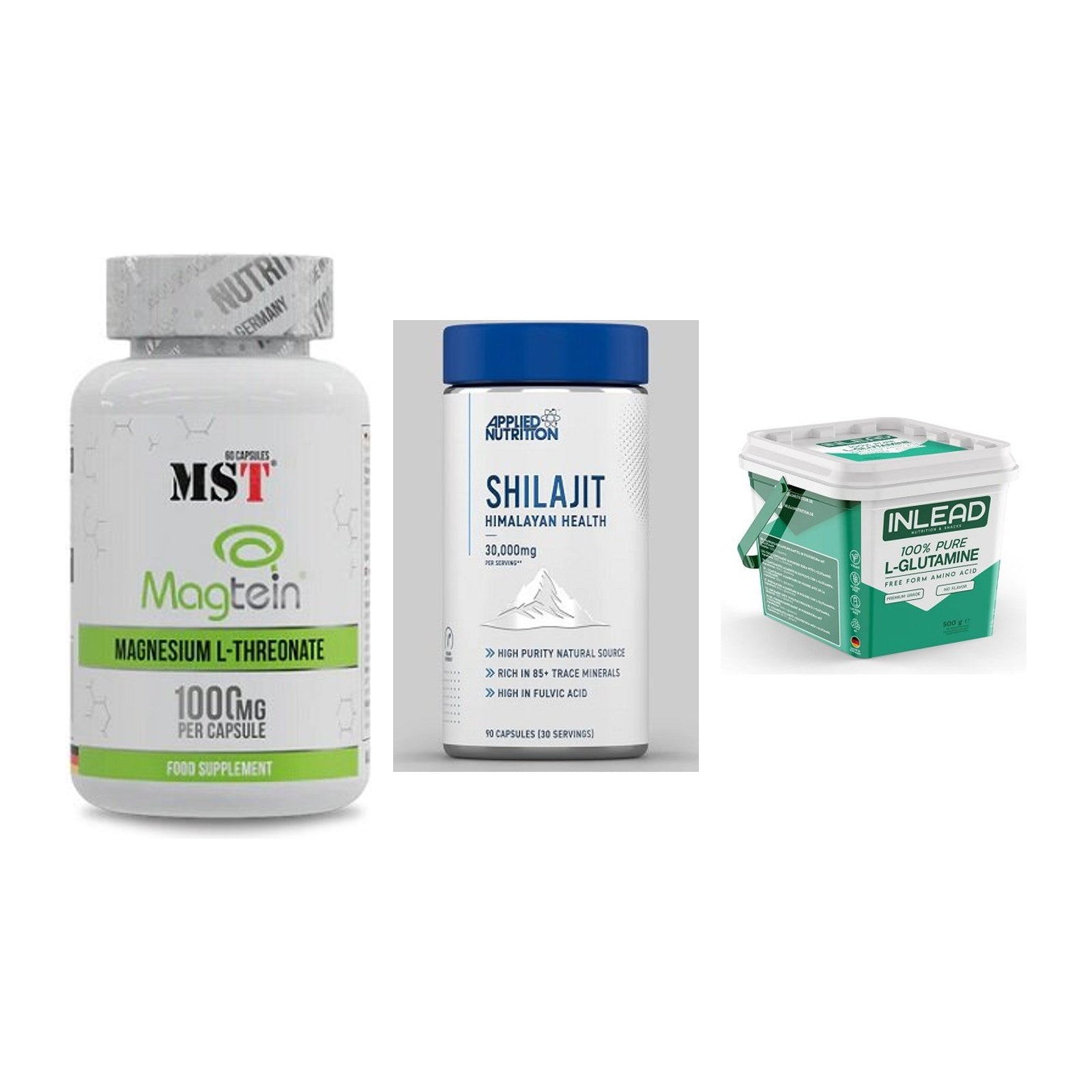 Ausdauer-Set: MST Magnesium + Applied Nutritio + INLEAD L-Glutami – alle enthaltenen Artikel