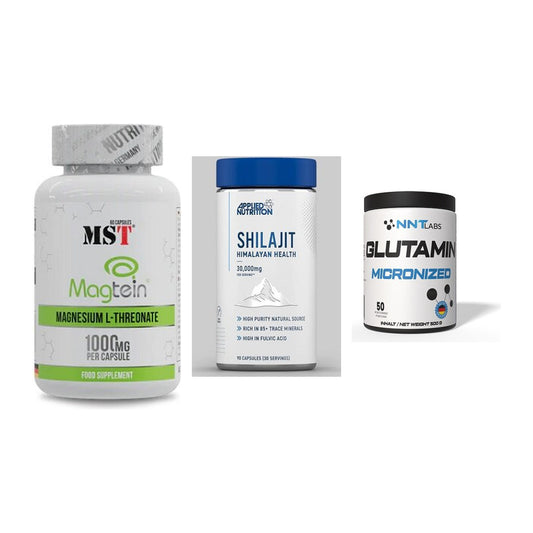 Ausdauer-Set: MST Magnesium + Applied Nutritio + NNT Glutamin – alle enthaltenen Artikel