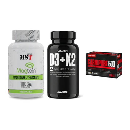 Ausdauer-Set: MST Magnesium + Big Zone Vitamin + Body Attack – alle enthaltenen Artikel