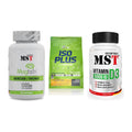 Ausdauer-Set: MST Magnesium + Olimp Iso Plus + MST Vitamin D3 – alle enthaltenen Artikel