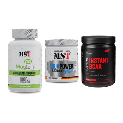 Ausdauer-Set: MST Magnesium + MST Aqua Power + Body Attack – alle enthaltenen Artikel