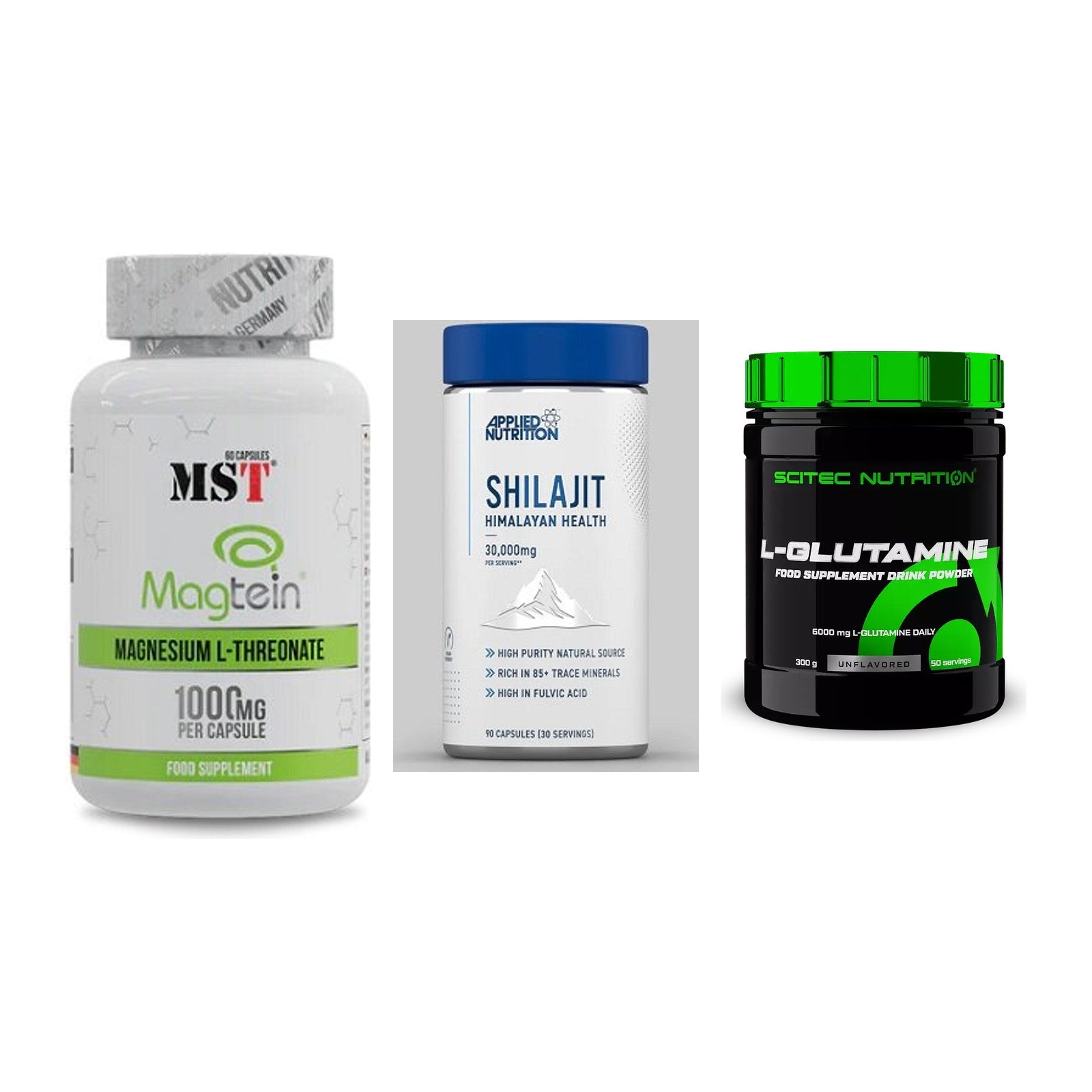 Ausdauer-Set: MST Magnesium + Applied Nutritio + Scitec L-Glutami – alle enthaltenen Artikel