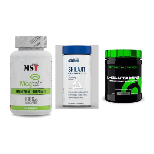 Ausdauer-Set: MST Magnesium + Applied Nutritio + Scitec L-Glutami – alle enthaltenen Artikel