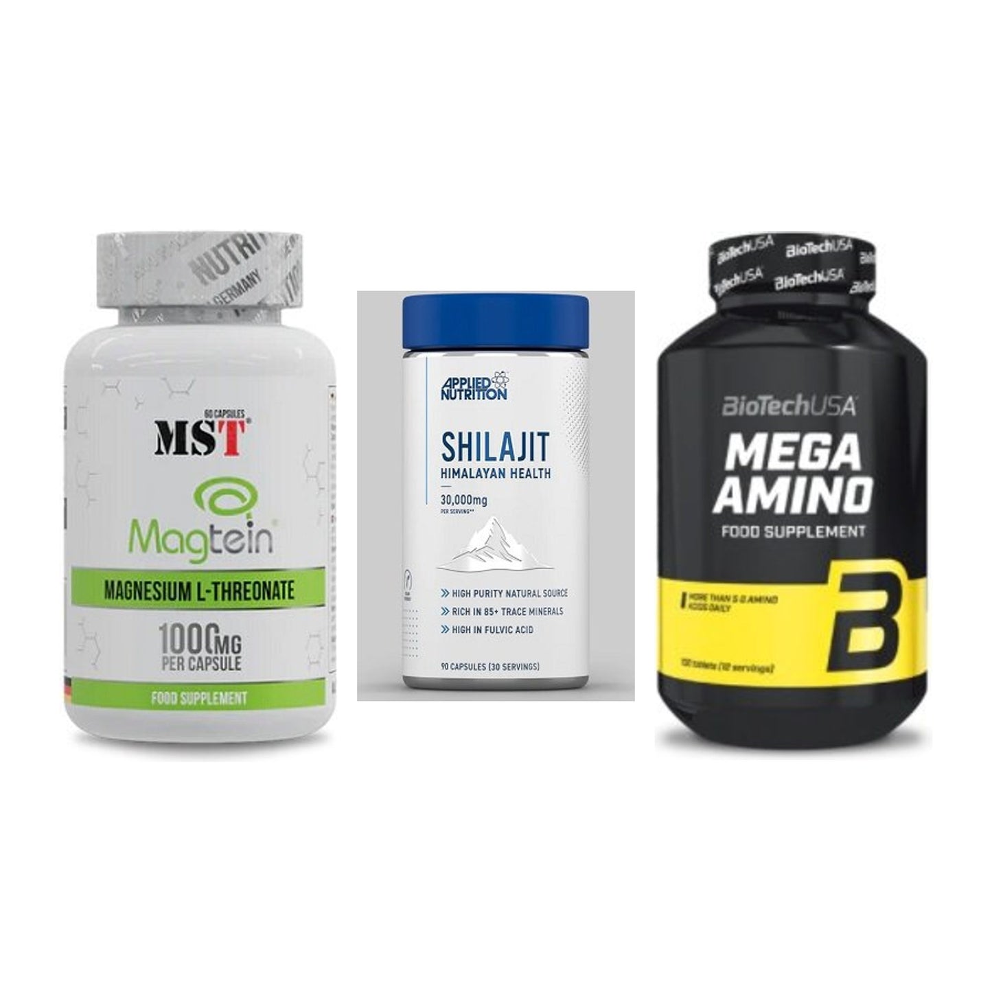 Ausdauer-Set: MST Magnesium + Applied Nutritio + BioTech Mega – alle enthaltenen Artikel