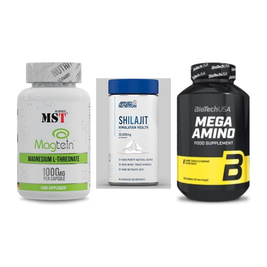 Ausdauer-Set: MST Magnesium + Applied Nutritio + BioTech Mega – alle enthaltenen Artikel