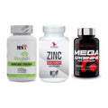 Ausdauer-Set: MST Magnesium + #GYMJUICE ZINC + Scitec Mega – alle enthaltenen Artikel