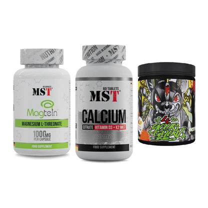 Ausdauer-Set: MST Magnesium + MST Calcium + BPS-Pharma EAA´s – alle enthaltenen Artikel