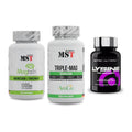 Ausdauer-Set: MST Magnesium + MST Tripple Mag + Scitec Lysine – alle enthaltenen Artikel