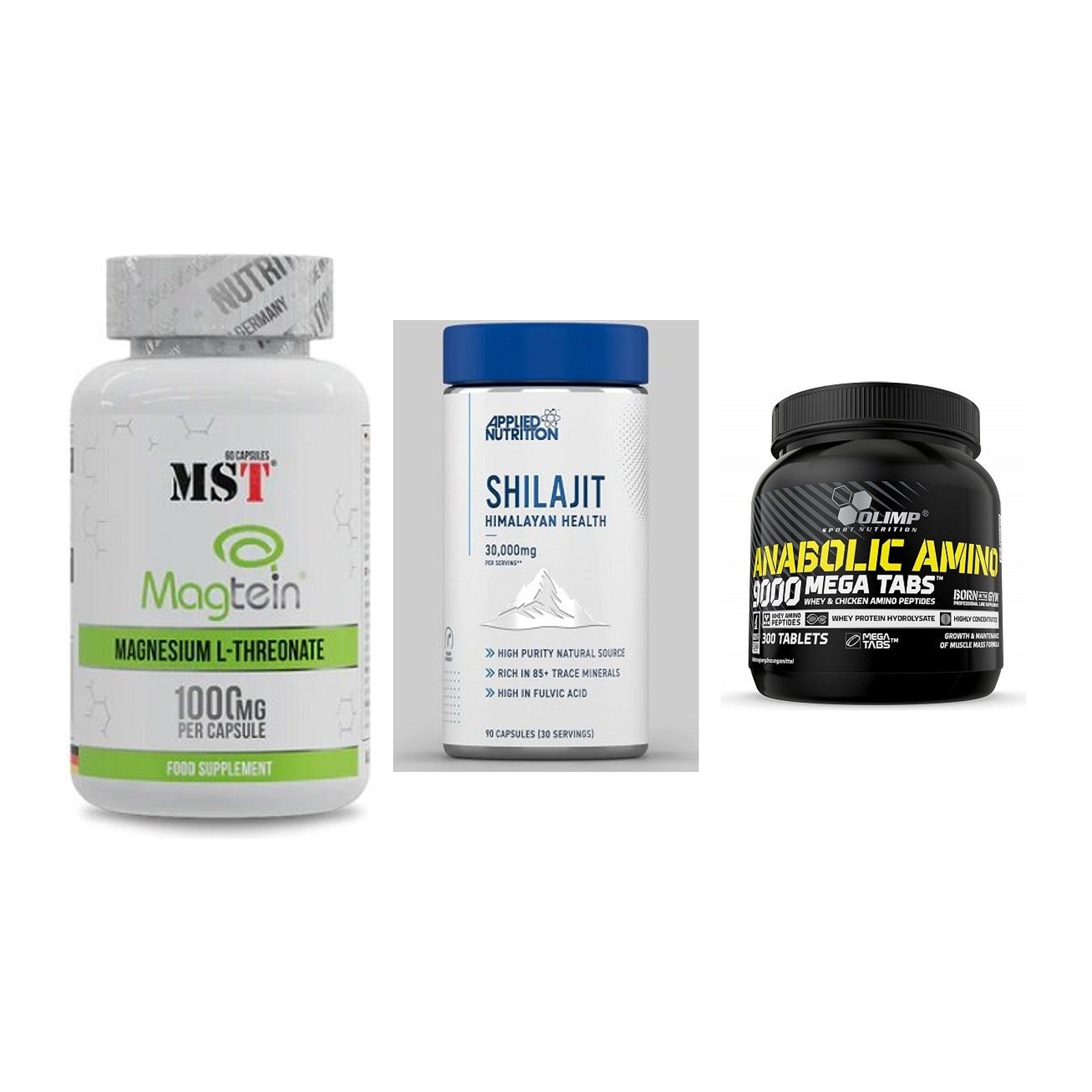 Ausdauer-Set: MST Magnesium + Applied Nutritio + Olimp Anabolic – alle enthaltenen Artikel
