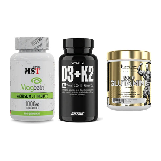Ausdauer-Set: MST Magnesium + Big Zone Vitamin + Kevin Levrone – alle enthaltenen Artikel
