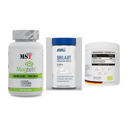 Ausdauer-Set: MST Magnesium + Applied Nutritio + MST Arginine HCL – alle enthaltenen Artikel
