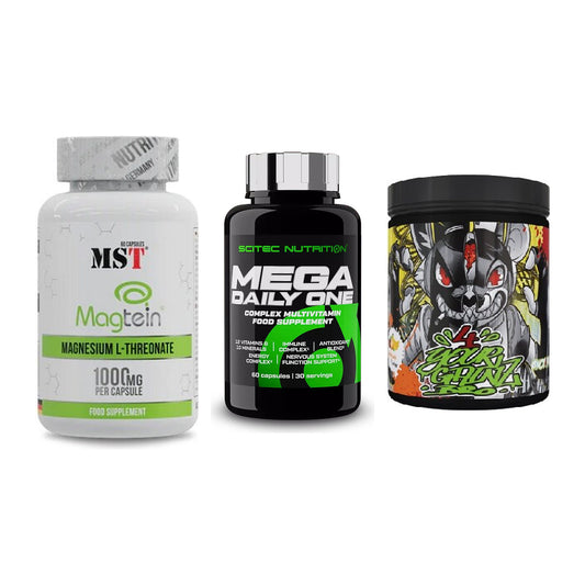 Ausdauer-Set: MST Magnesium + Scitec Mega + BPS-Pharma EAA´s – alle enthaltenen Artikel