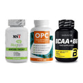 Ausdauer-Set: MST Magnesium + ProFuel OPC + BioTech BCAA+B6 – alle enthaltenen Artikel
