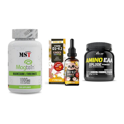 Ausdauer-Set: MST Magnesium + ProFuel VITAMIN + Olimp Amino EAA – alle enthaltenen Artikel