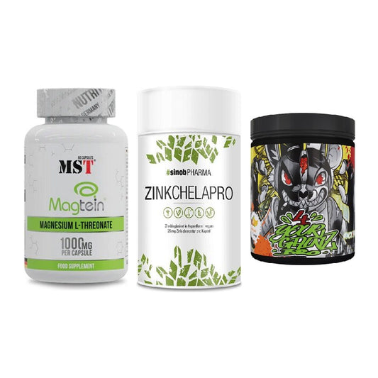 Ausdauer-Set: MST Magnesium + Sinob Zink + BPS-Pharma EAA´s – alle enthaltenen Artikel