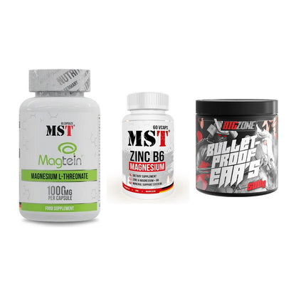 Ausdauer-Set: MST Magnesium + MST Zinc + Big Zone Bulletp – alle enthaltenen Artikel