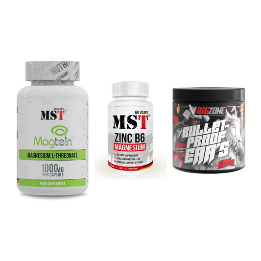 Ausdauer-Set: MST Magnesium + MST Zinc + Big Zone Bulletp – alle enthaltenen Artikel