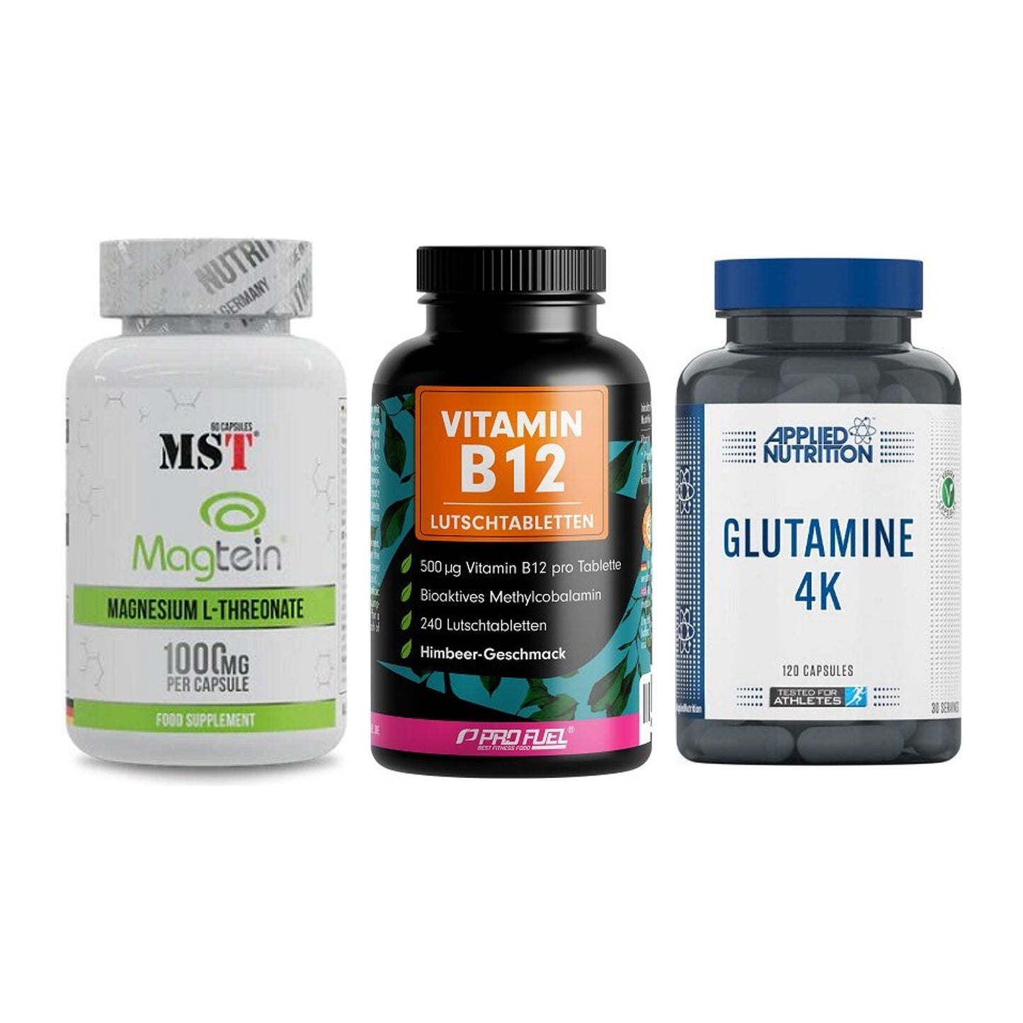 Ausdauer-Set: MST Magnesium + ProFuel Vitamin + Applied Nutritio – alle enthaltenen Artikel