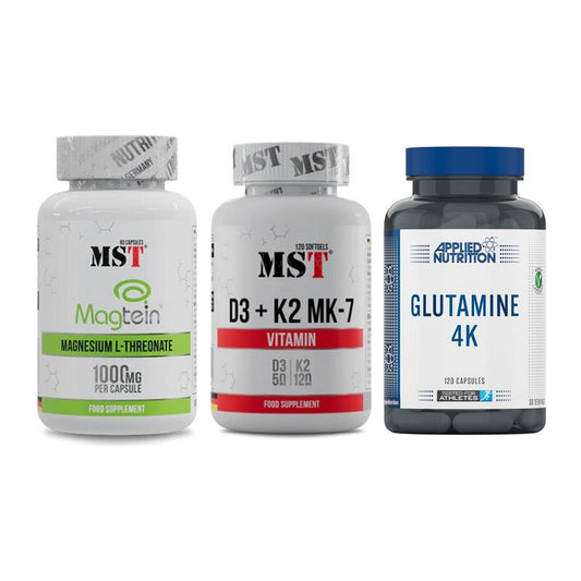 Ausdauer-Set: MST Magnesium + MST Vitamin D3 + Applied Nutritio – alle enthaltenen Artikel