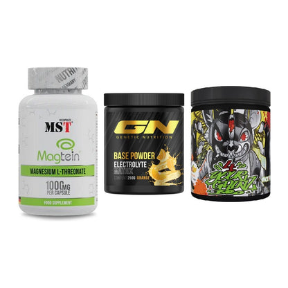 Ausdauer-Set: MST Magnesium + GN Base Powder + BPS-Pharma EAA´s – alle enthaltenen Artikel