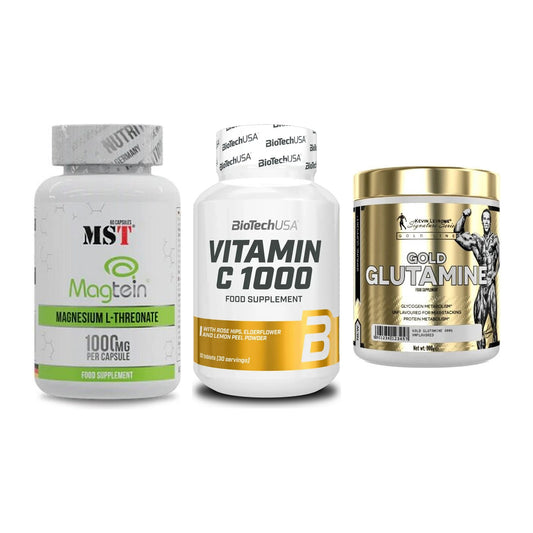 Ausdauer-Set: MST Magnesium + BioTech Vitamin + Kevin Levrone – alle enthaltenen Artikel
