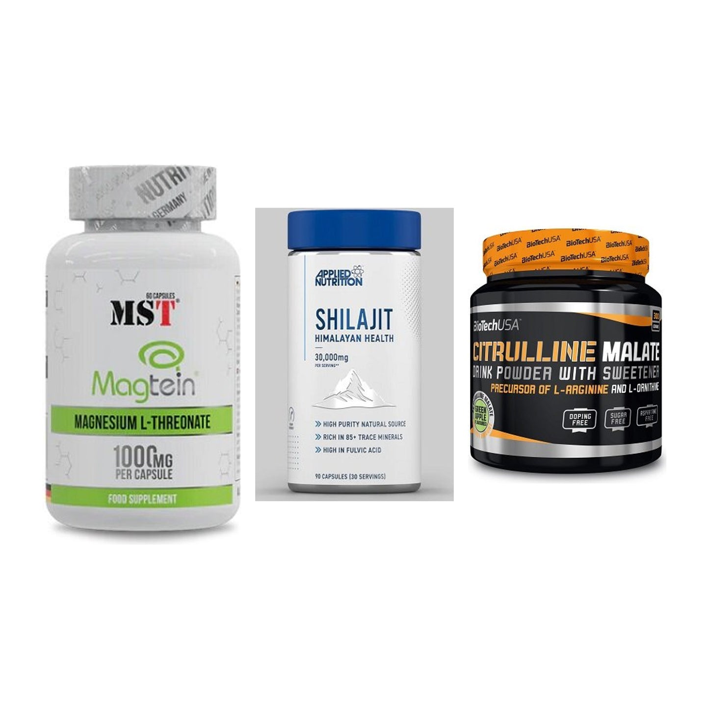 Ausdauer-Set: MST Magnesium + Applied Nutritio + BioTech Citrulli – alle enthaltenen Artikel