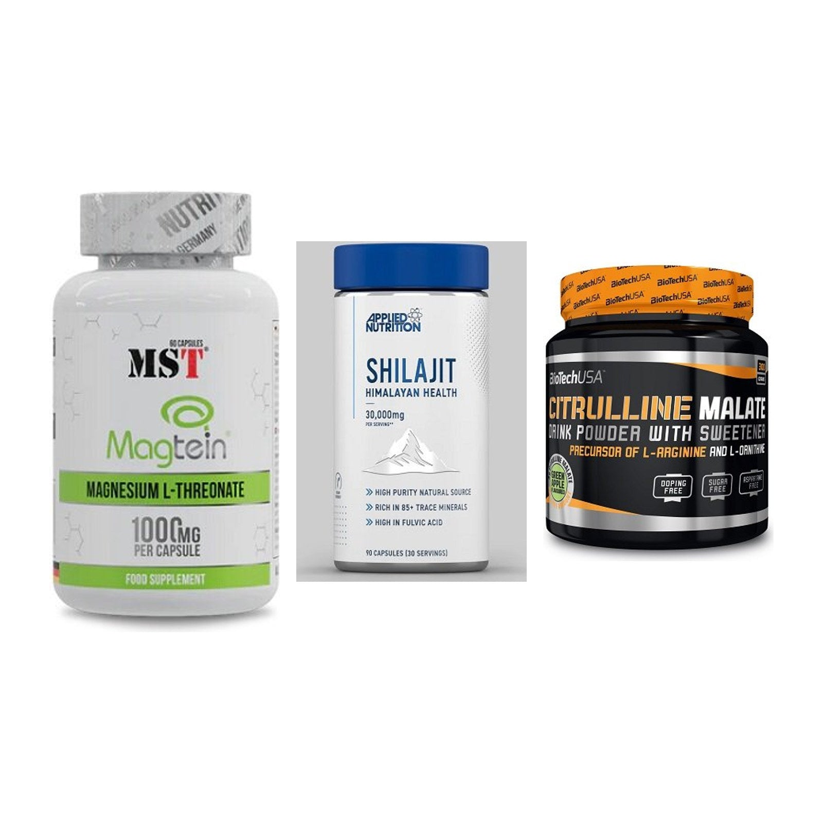 Ausdauer-Set: MST Magnesium + Applied Nutritio + BioTech Citrulli – alle enthaltenen Artikel