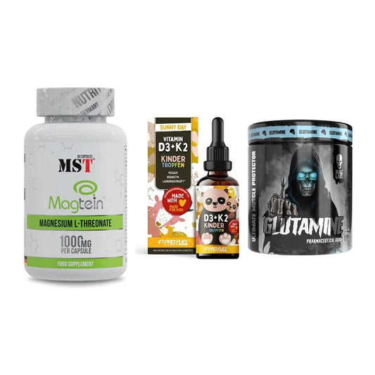 Ausdauer-Set: MST Magnesium + ProFuel VITAMIN + Skull Labs – alle enthaltenen Artikel