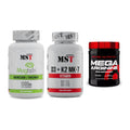 Ausdauer-Set: MST Magnesium + MST Vitamin D3 + Scitec Mega – alle enthaltenen Artikel
