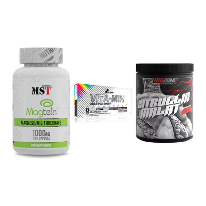 Ausdauer-Set: MST Magnesium + Olimp Vita-Min + Big Zone Citrull – alle enthaltenen Artikel