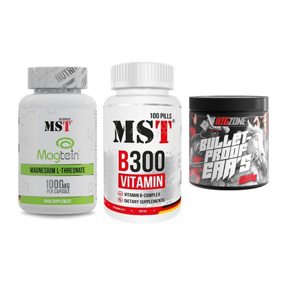 Ausdauer-Set: MST Magnesium + MST B300 B-Compl + Big Zone Bulletp – alle enthaltenen Artikel