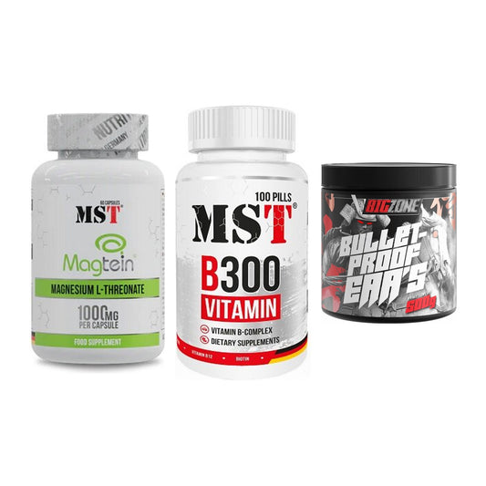 Ausdauer-Set: MST Magnesium + MST B300 B-Compl + Big Zone Bulletp – alle enthaltenen Artikel