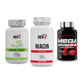 Ausdauer-Set: MST Magnesium + MST Niacin + Scitec Mega – alle enthaltenen Artikel