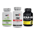 Ausdauer-Set: MST Magnesium + MST Zinc Chelate + BioTech BCAA+B6 – alle enthaltenen Artikel