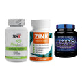 Ausdauer-Set: MST Magnesium + ProFuel Zink + Scitec Amino – alle enthaltenen Artikel