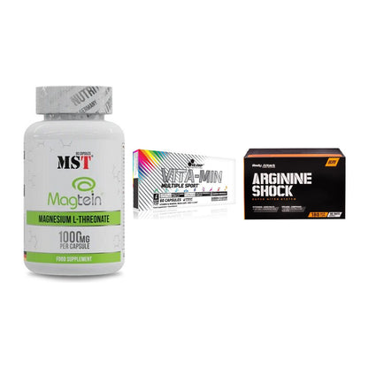 Ausdauer-Set: MST Magnesium + Olimp Vita-Min + Body Attack – alle enthaltenen Artikel