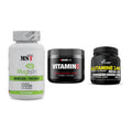 Ausdauer-Set: MST Magnesium + Sinob Vitamin C + Olimp L-Glutamin – alle enthaltenen Artikel