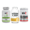 Ausdauer-Set: MST Magnesium + BioTech Vitamin + MST Glutamine – alle enthaltenen Artikel