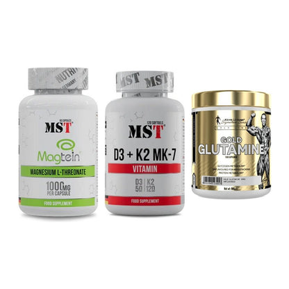 Ausdauer-Set: MST Magnesium + MST Vitamin D3 + Kevin Levrone – alle enthaltenen Artikel