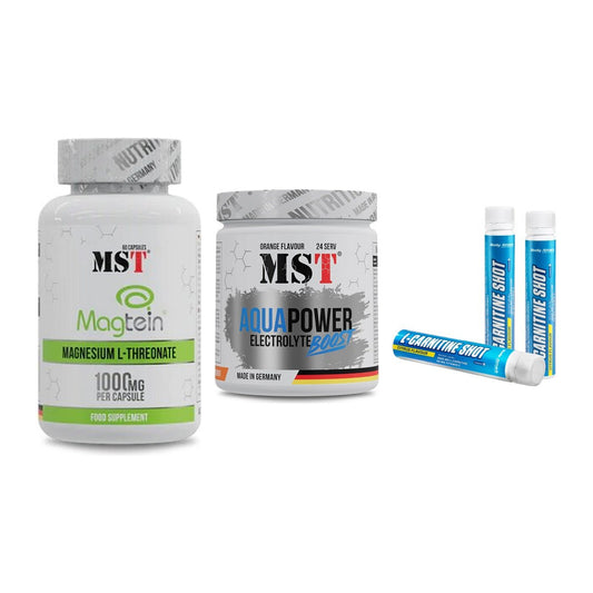 Ausdauer-Set: MST Magnesium + MST Aqua Power + Body Attack – alle enthaltenen Artikel