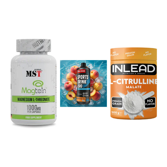 Ausdauer-Set: MST Magnesium + Body Attack + INLEAD L-Citrull – alle enthaltenen Artikel