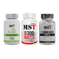 Ausdauer-Set: MST Magnesium + MST B300 B-Compl + MST 21 Amino – alle enthaltenen Artikel