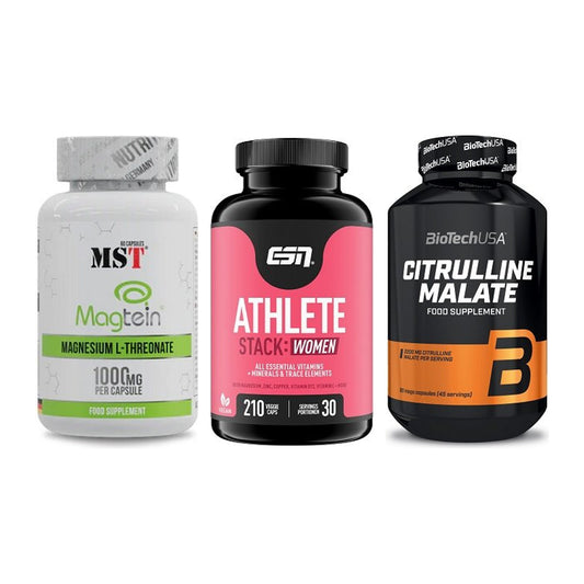 Ausdauer-Set: MST Magnesium + ESN Athlete + BioTech Citrulli – alle enthaltenen Artikel