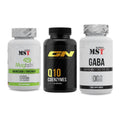 Ausdauer-Set: MST Magnesium + GN Q10 Health + MST GABA 1000mg – alle enthaltenen Artikel