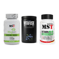 Ausdauer-Set: MST Magnesium + Big Zone Vitafus + MST Vitamin D3 – alle enthaltenen Artikel