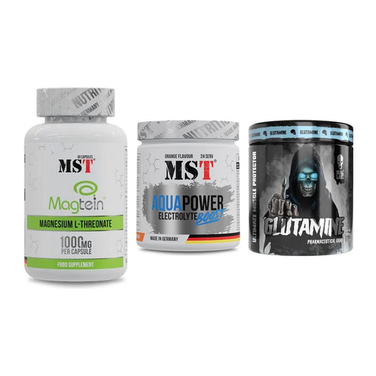 Ausdauer-Set: MST Magnesium + MST Aqua Power + Skull Labs – alle enthaltenen Artikel