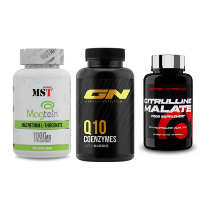 Ausdauer-Set: MST Magnesium + GN Q10 Health + Scitec Citrullin – alle enthaltenen Artikel
