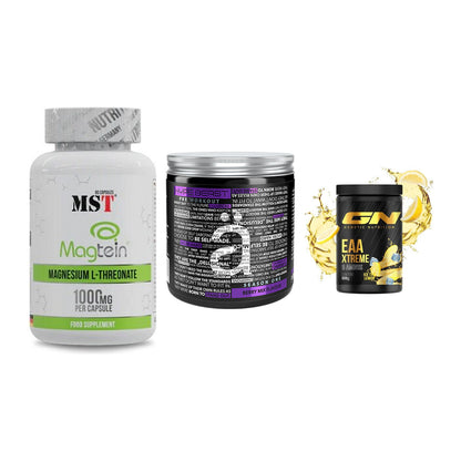 Ausdauer-Set: MST Magnesium + Nanosupps Hype + GN EAA Xtreme – alle enthaltenen Artikel