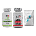 Ausdauer-Set: MST Magnesium + MST Zinc Chelate + MyProtein – alle enthaltenen Artikel
