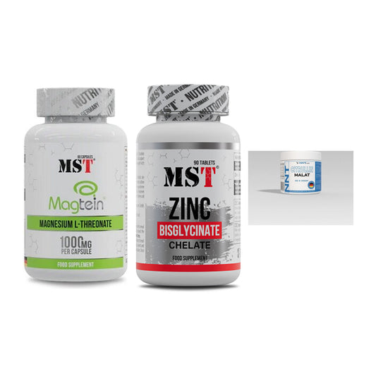 Ausdauer-Set: MST Magnesium + MST Zinc Chelate + NNT Citrullin – alle enthaltenen Artikel